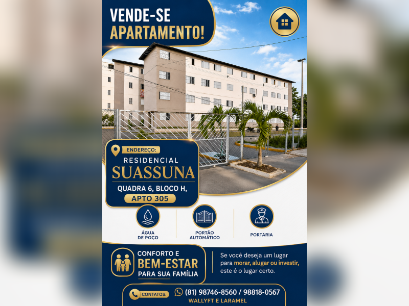 imóvel com 46m² - Muribequinha - Jaboatao dos Guararapes