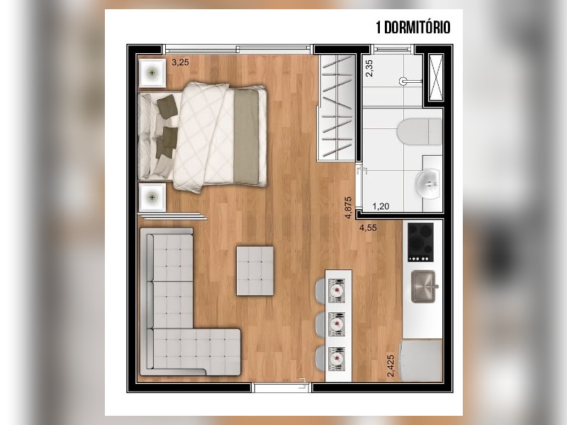 imóvel com 24m² - Vila Campanela - São Paulo