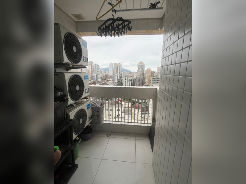 imóvel com 72m² - Boqueirão - Santos
