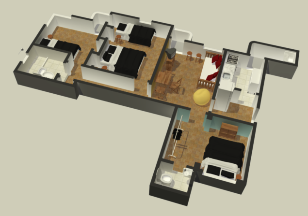 imóvel com 76m²