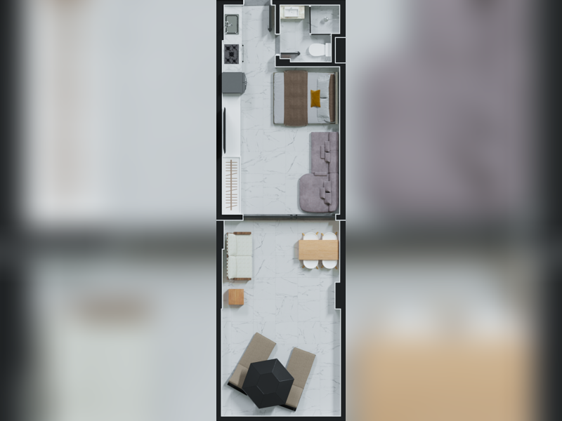imóvel com 34m² - Rebouças - Curitiba