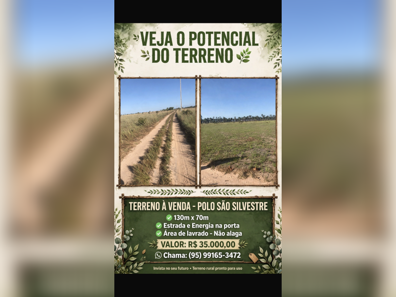 imóvel com 13070m² - Nova Cidade - Boa Vista