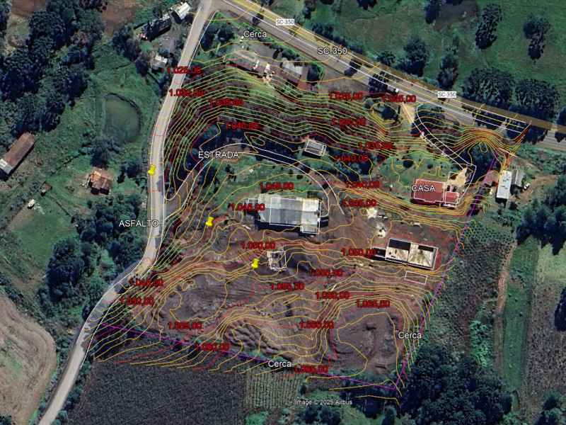 imóvel com 36300m² - Área Rural de Caçador - Cacador