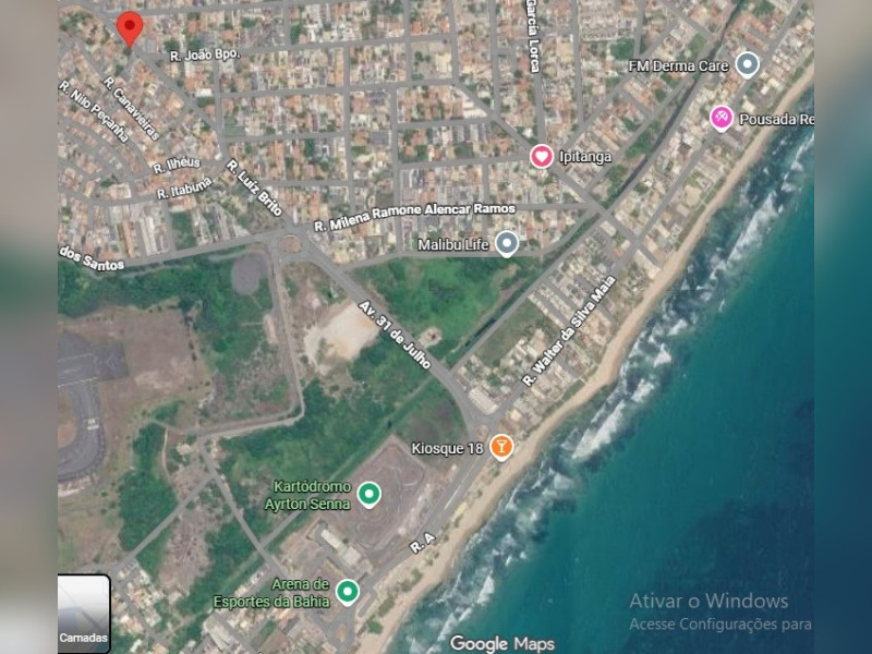 imóvel com 500m² - Ipitanga - Lauro de Freitas