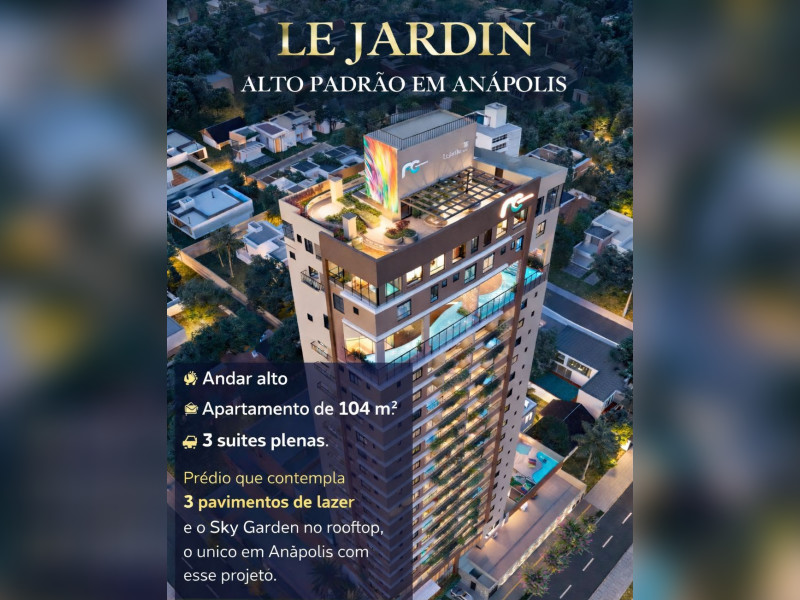 imóvel com 104m² - JK Nova Capital - Anápolis