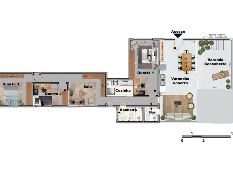 imóvel com 120m² - Pechincha - Rio de Janeiro