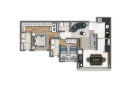 Apartamento &agrave; venda Centro com 71m&sup2; e 2 quartos por R$ 898.000 - planta-baixa-decorada-grand-living-nova-klabin-copia.png