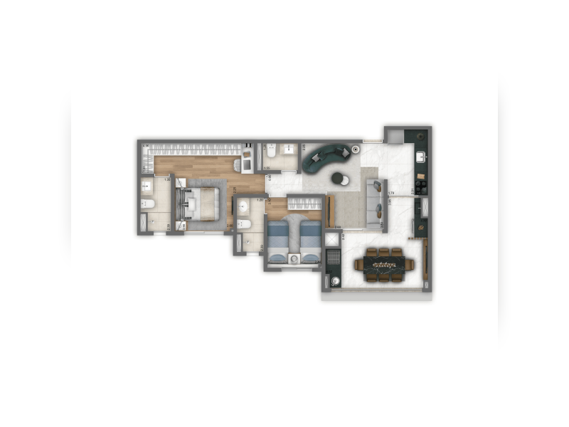 imóvel com 71m² - Centro - São Paulo