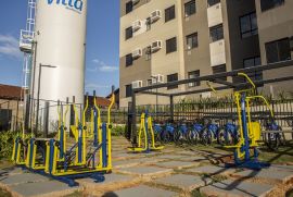 Apartamento &agrave; venda Vila Harmonia com 50m&sup2; e 2 quartos por R$ 250.000 - academia-externa.jpg