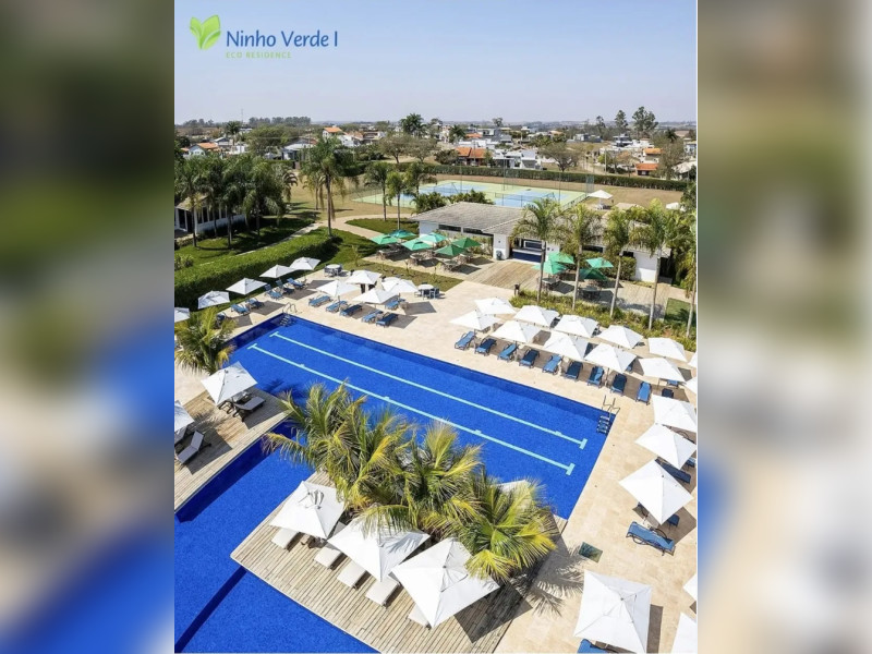 imóvel com 422m² - Condomínio Ninho Verde - Quadra