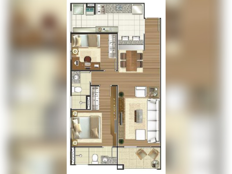imóvel com 65m² - Parque Santo Antonio - Jacareí