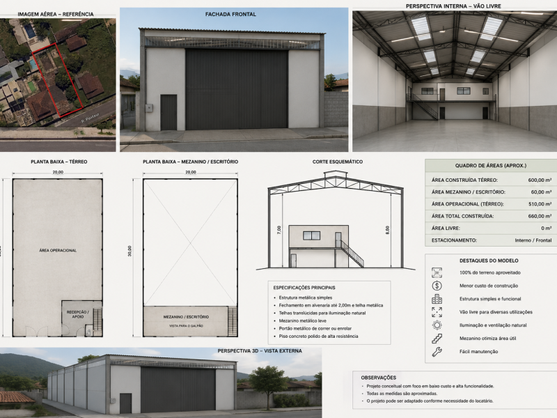 imóvel com 600m² - Parque A Equitativa - Duque de Caxias