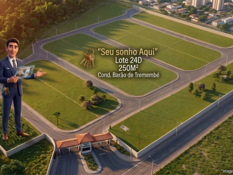 imóvel com 250m² - Caminho Novo - Tremembe