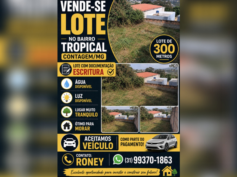 imóvel com 250m² - Tropical - Contagem