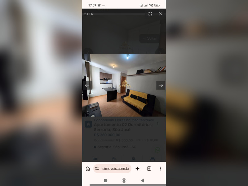 imóvel com 42m² - Serraria - São José