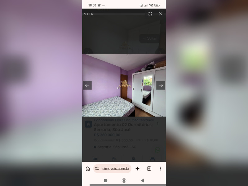 imóvel com 42m² - Serraria - São José