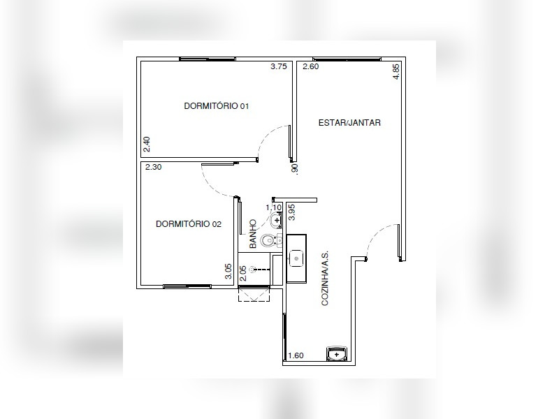 imóvel com 42m² - Areia Branca - Salvador