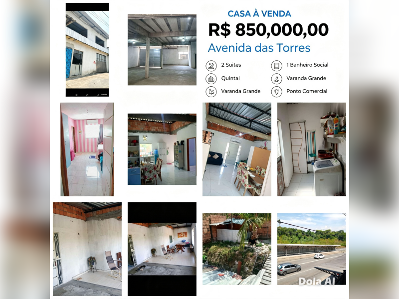imóvel com 250m² - Flores - Manaus