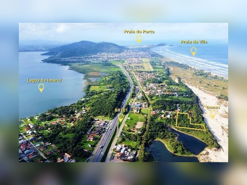 imóvel com 9600m² - Guaiuba - Imbituba