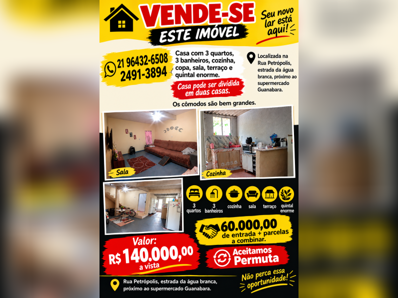 imóvel com 8m² - Realengo - Rio de Janeiro