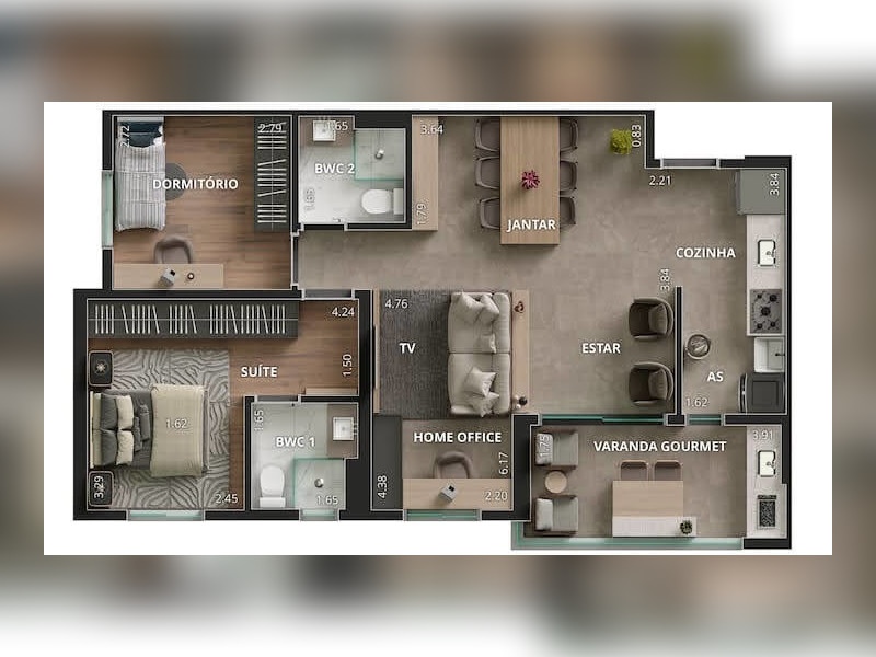 imóvel com 72m² - Centro - São Bernardo do Campo