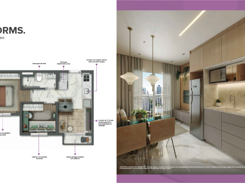 imóvel com 34m² - Campo Belo - São Paulo