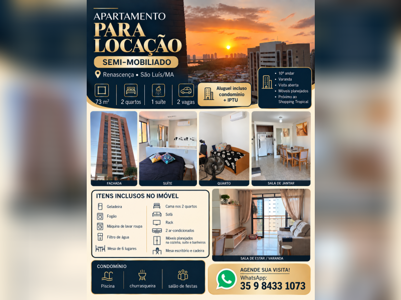 imóvel com 73m² - Jardim Renascenca - São Luís