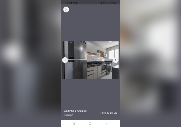 imóvel com 45m²