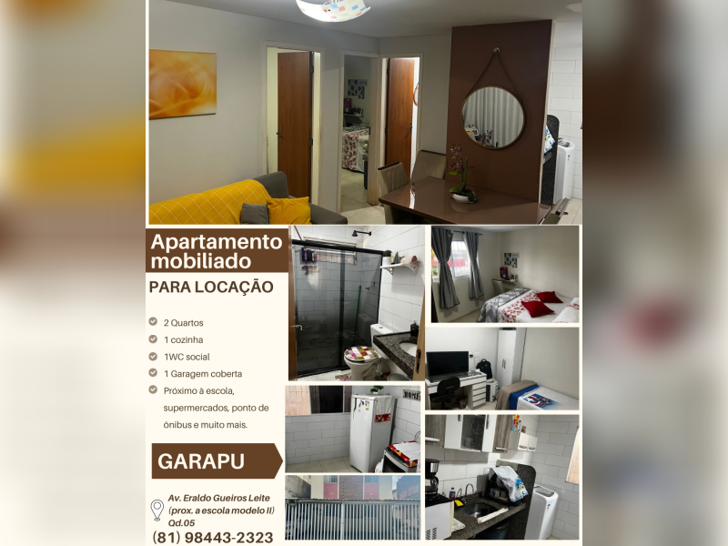 imóvel com 52m² - Garapu - Cabo de Santo Agostinho