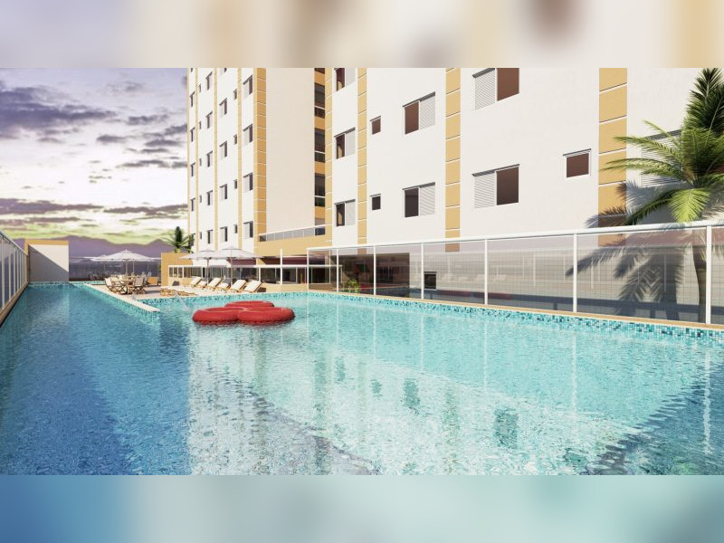 imóvel com 47m² - Parque São Vicente - São Vicente