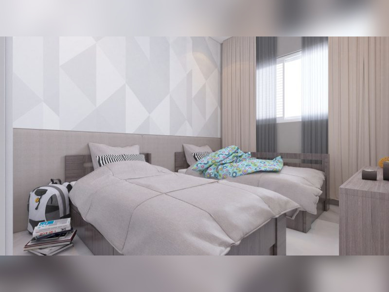 imóvel com 47m² - Parque São Vicente - São Vicente