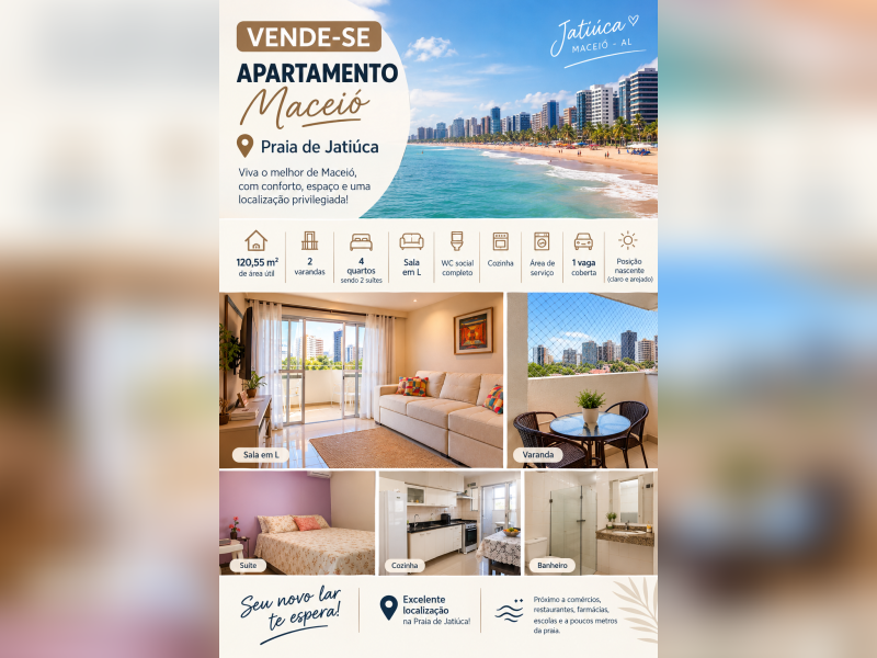 imóvel com 120m² - Mangabeiras - Maceió