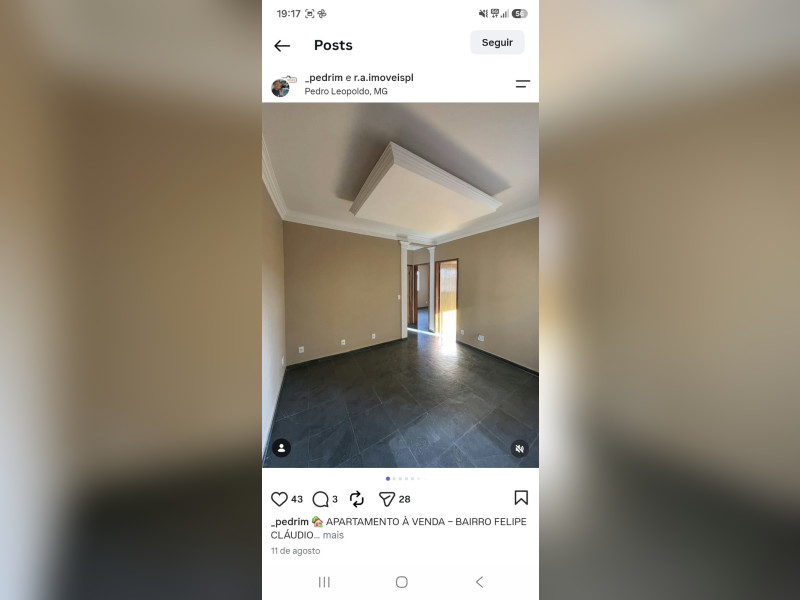imóvel com 44m² - Felipe Cláudio de Sales - Pedro Leopoldo