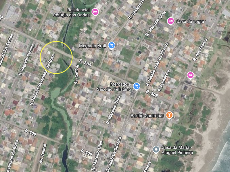 imóvel com 10000m² - Enseada da Pinheira - Palhoça