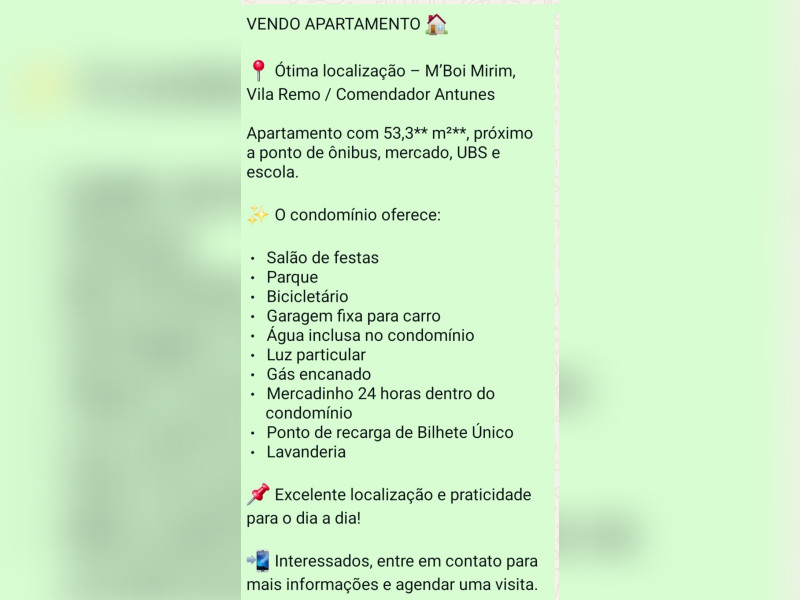 imóvel com 53m² - Jardim Wanda - São Paulo