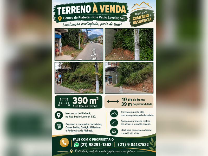imóvel com 390m² - Piabetá (Inhomirim) - Magé