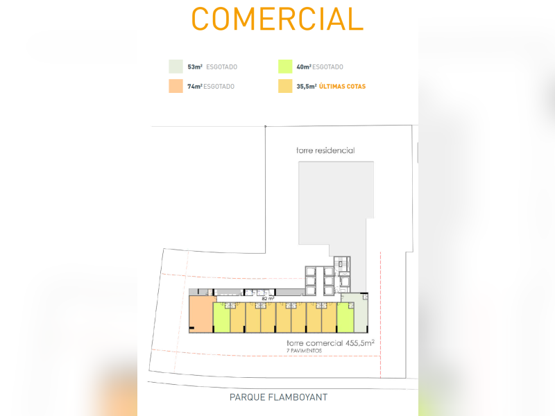 imóvel com 35m² - Jardim Goiás - Goiânia