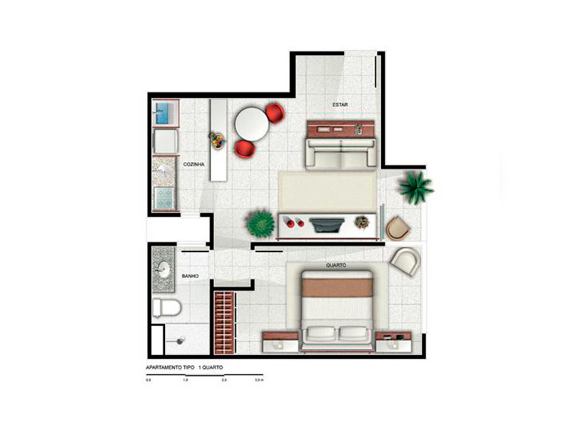 imóvel com 40m² - Taguatinga Centro (Taguatinga) - Brasília