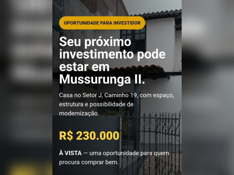 imóvel com 150m² - Mussurunga II - Salvador