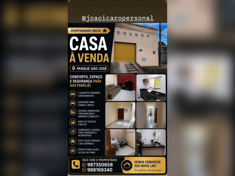 imóvel com 150m² - Parque São José - Fortaleza