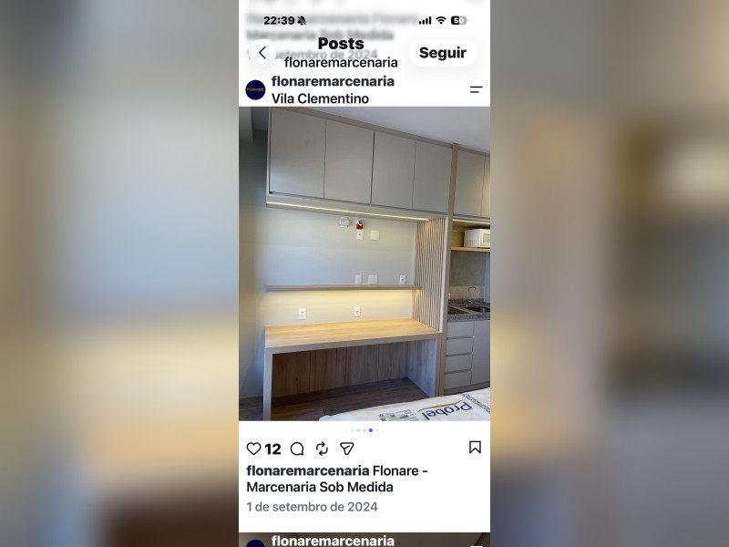 imóvel com 22m² - Vila Mariana - São Paulo