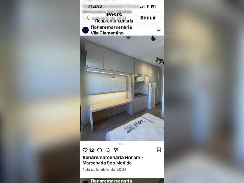 imóvel com 22m² - Vila Mariana - São Paulo