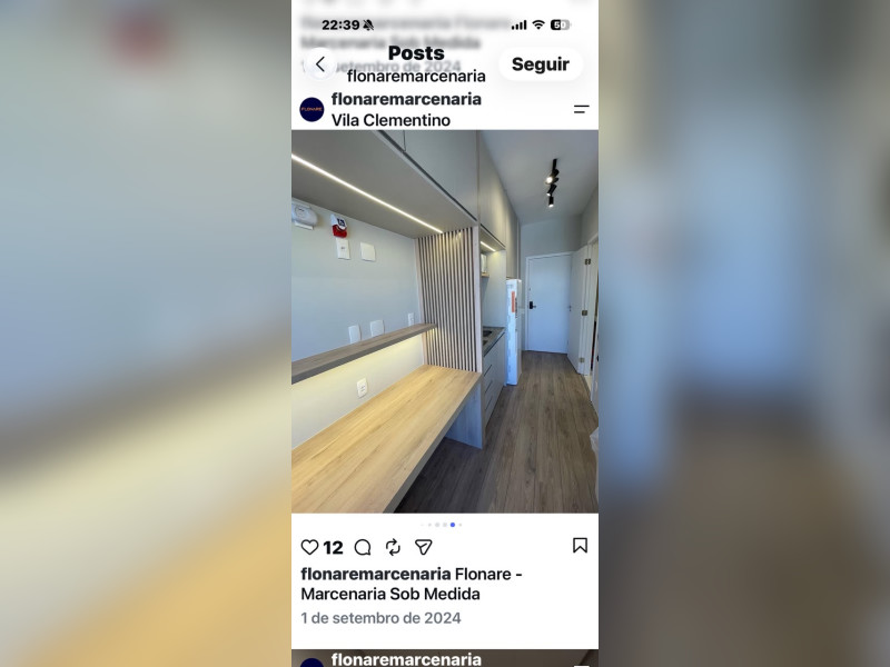 imóvel com 22m² - Vila Mariana - São Paulo