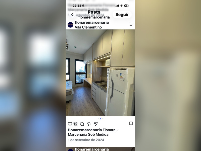 imóvel com 22m² - Vila Mariana - São Paulo
